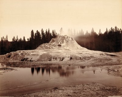 Cône du geyser Castle, parc national de Yellowstone - F. Jay Haynes