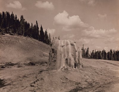 Cône du geyser Lone Star, parc national de Yellowstone - F. Jay Haynes