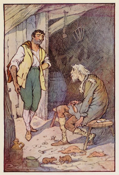 Illustration pour Un conte de deux villes de Charles Dickens - F. M. B. Blaikie