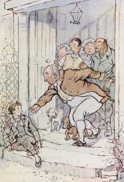 Illustration pour Oliver Twist - F. M. B. Blaikie