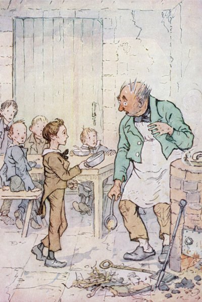 Illustration pour Oliver Twist - F. M. B. Blaikie