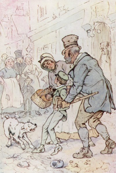 Illustration pour Oliver Twist - F. M. B. Blaikie
