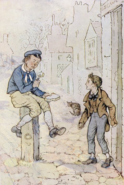 Illustration pour Oliver Twist - F. M. B. Blaikie