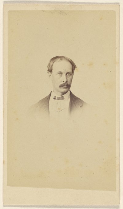 [Homme non identifié avec moustache, en vignette] - F. Schwarzschild