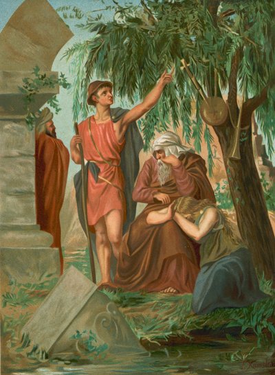 Juifs captifs à Babylone - F. Xumetra
