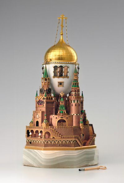 Œuf de Pâques Kremlin de Moscou, 1904-1906 - Factory Fabergé Russian Master