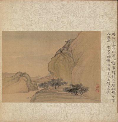 Album de sujets divers, Feuille 1, 1600s - Fan Qi