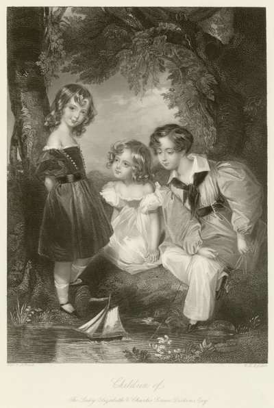 Enfants de Lady Elizabeth et Charles Scrase Dickens - Fanny Corbaux