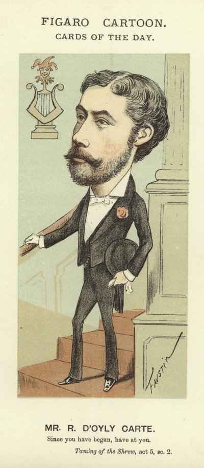 Caricature de Richard D