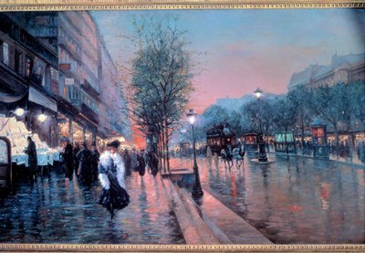 Vue des Grands Boulevards à Paris - Fausto Giusto
