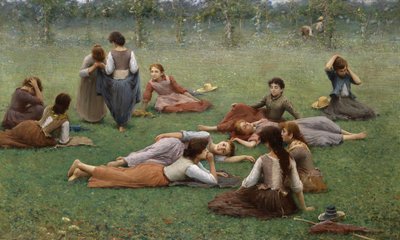 Après le jeu - Fausto Zonaro