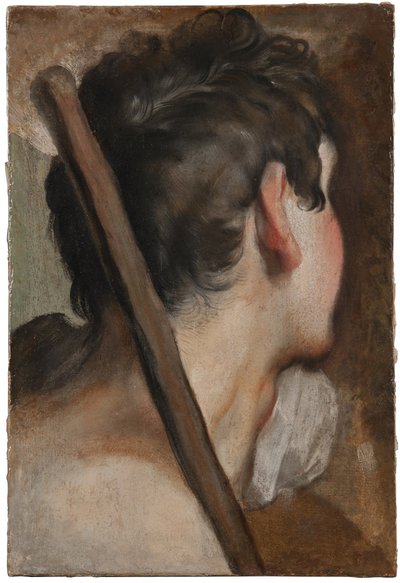 Tête de berger, étude pour La Circoncision - Federico Barocci
