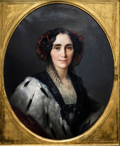 Portrait de femme - Federico de Madrazo y Kuntz