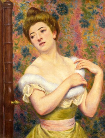À la coiffeuse - Federigo Zandomeneghi