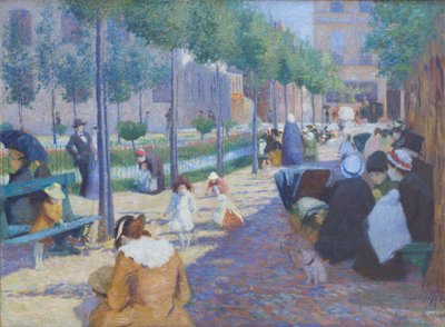 Vue de la place d