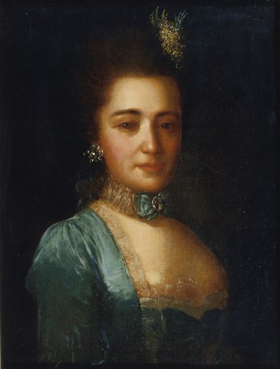 Portrait de la princesse Praskovya Ivanovna Golitsyna - Fedor Stepanovich Rokotov