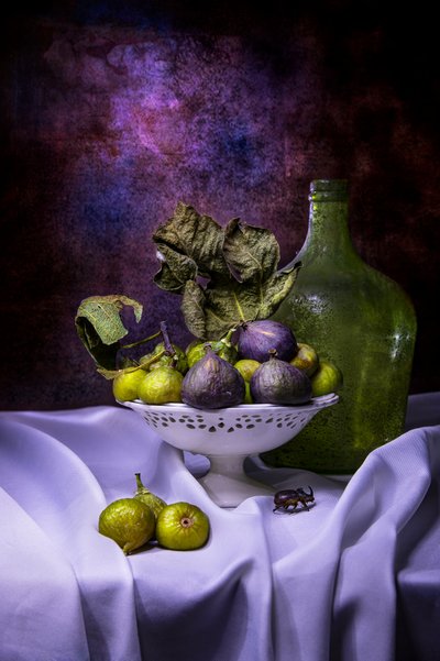 Nature morte aux figues mélancoliques - Felice Angelino