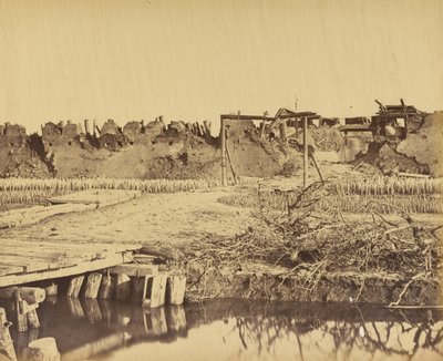 Extérieur du fort nord montrant l