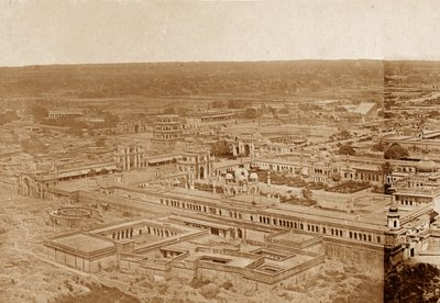 Vue générale de Husainabad et de ses environs - Felice Beato