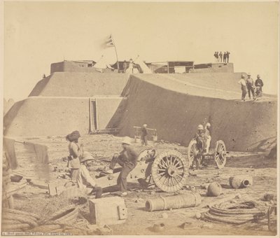État-major, fort de Pehtang - Felice Beato