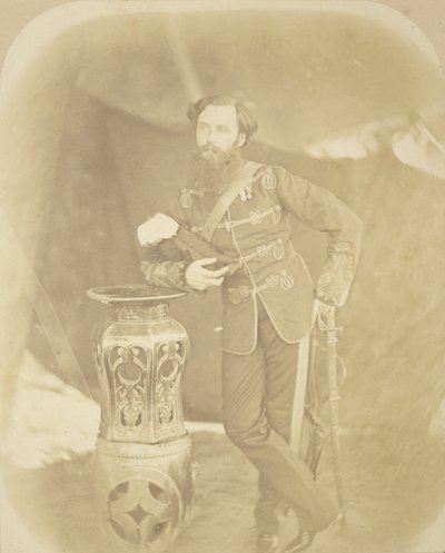 Portrait du colonel Henry Hope Crealock, adjoint adjoint général adjoint - Felice Beato