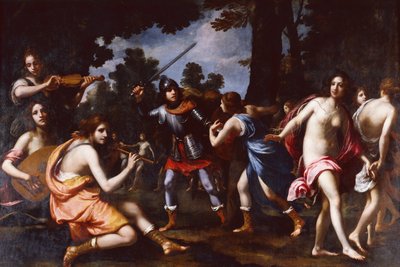 Rinaldo dans la forêt enchantée - Felice Ficherelli