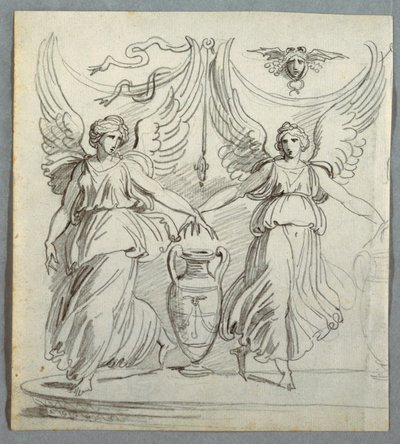 Frise avec bacchantes - Felice Giani