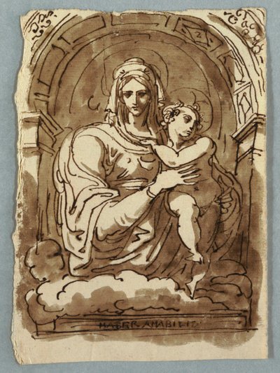 Madone et enfant - Felice Giani