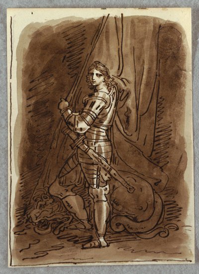 Saint Georges, détail d