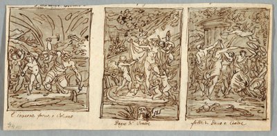 Hiver, la Forge de Vulcain, Printemps, le Bain de Vénus, Fêtes d