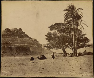 Le Caire Montagnes Lybiques - Félix Bonfils