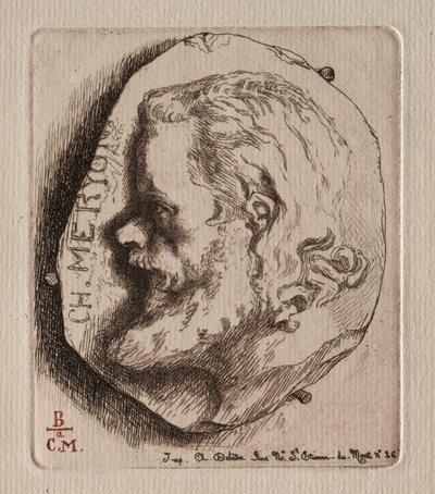 Charles Meryon, 1854 - Felix Bracquemond