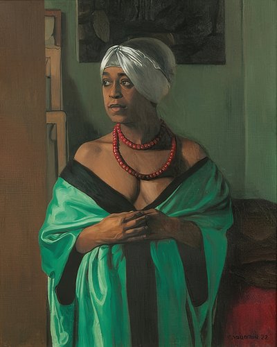 Aïcha - Felix Edouard Vallotton