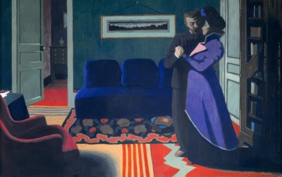 La Visite - Felix Edouard Vallotton