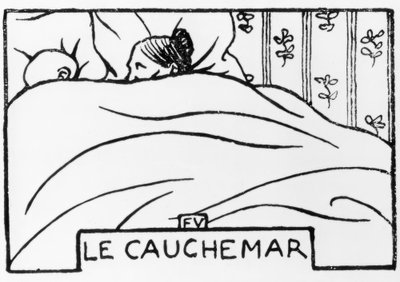 Le cauchemar - Felix Edouard Vallotton
