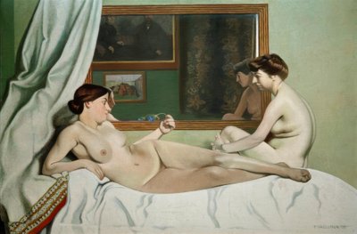 Le repos des modèles - Felix Edouard Vallotton