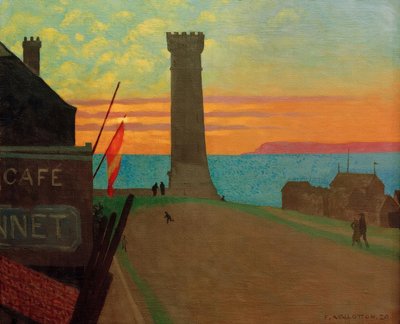 Le vieux phare à Honfleur - Felix Edouard Vallotton