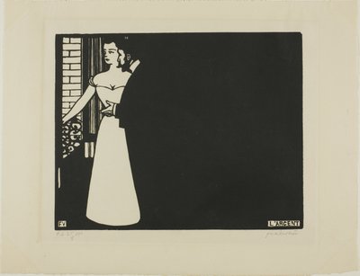 Argent, planche cinq de Intimités - Felix Edouard Vallotton