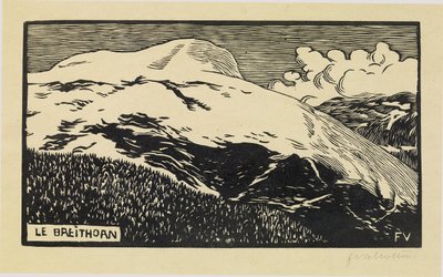 Le Breithorn, 1892 - Felix Edouard Vallotton