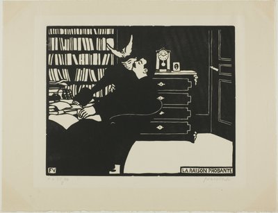 La Raison Cogente, planche quatre des Intimités - Felix Edouard Vallotton
