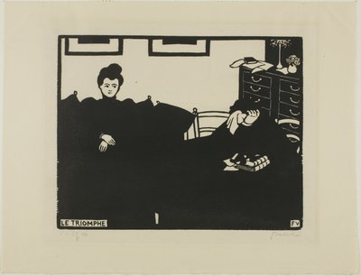 Le Triomphe, plaque deux des Intimités - Felix Edouard Vallotton