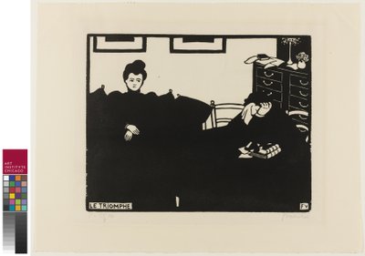 Le Triomphe, planche deux de Intimités - Felix Edouard Vallotton