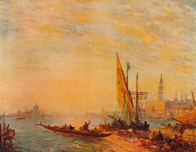 Entrée du Grand Canal, Venise, vers 1875 - Félix Ziem