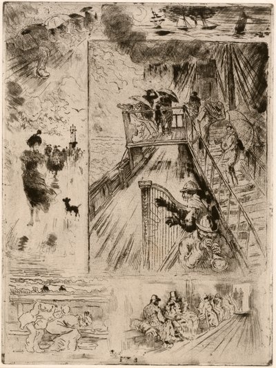 La Traversée, 1879-1885 - Felix Hilaire Buhot