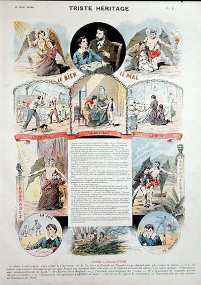 Le catéchisme - Felix Jules (after) Lacaille