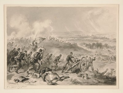 Bataille de Gettysburg - Felix O. C. Darley