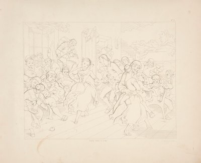 La légende de Sleepy Hollow, feuille 4 de 6 - Felix O. C. Darley