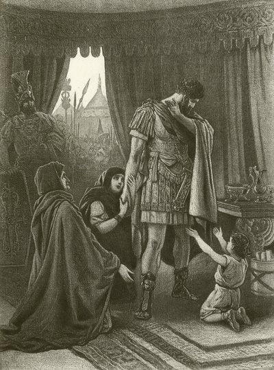 Coriolan. Acte V, Scène III - Felix Octavius Carr Darley