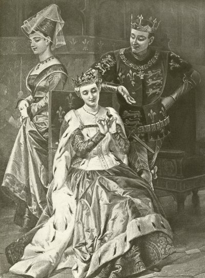 Le roi Henri V. Acte V, Scène II - Felix Octavius Carr Darley