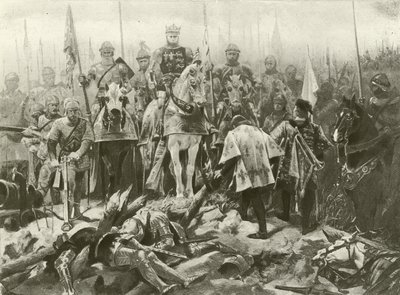 Roi Henri V. Acte IV, Scène VII - Felix Octavius Carr Darley